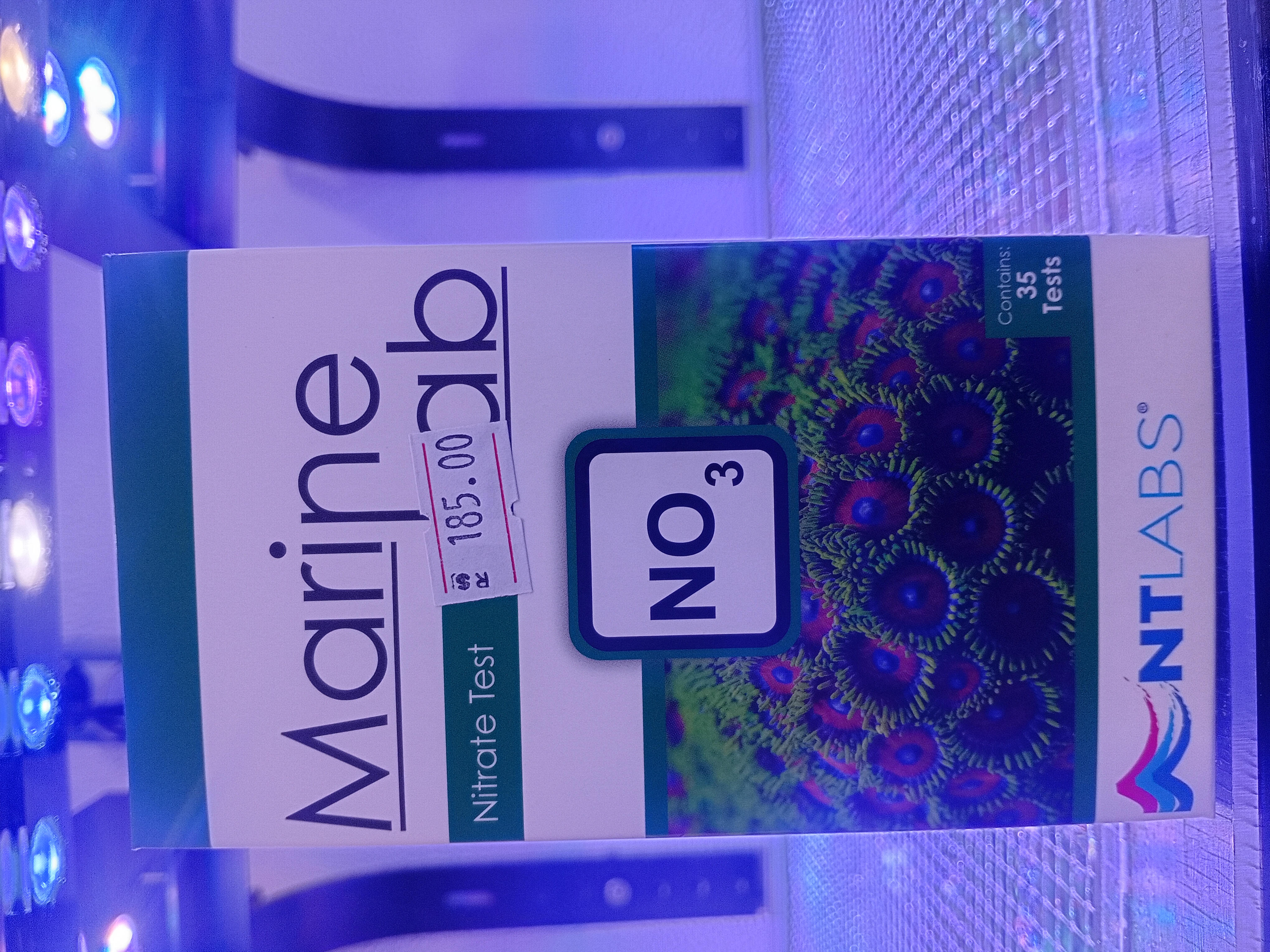 Teste de nitrato Marine labs